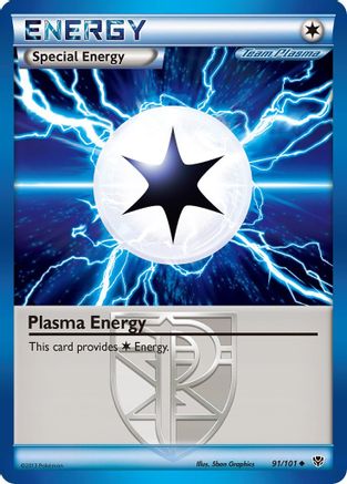 Image of Plasma Energy (91/101) [Black & White: Plasma Blast]