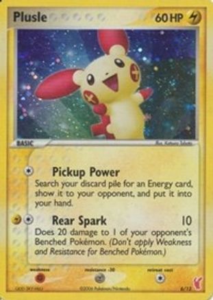Image of Plusle (6/12) [EX: Trainer Kit 2 - Plusle]