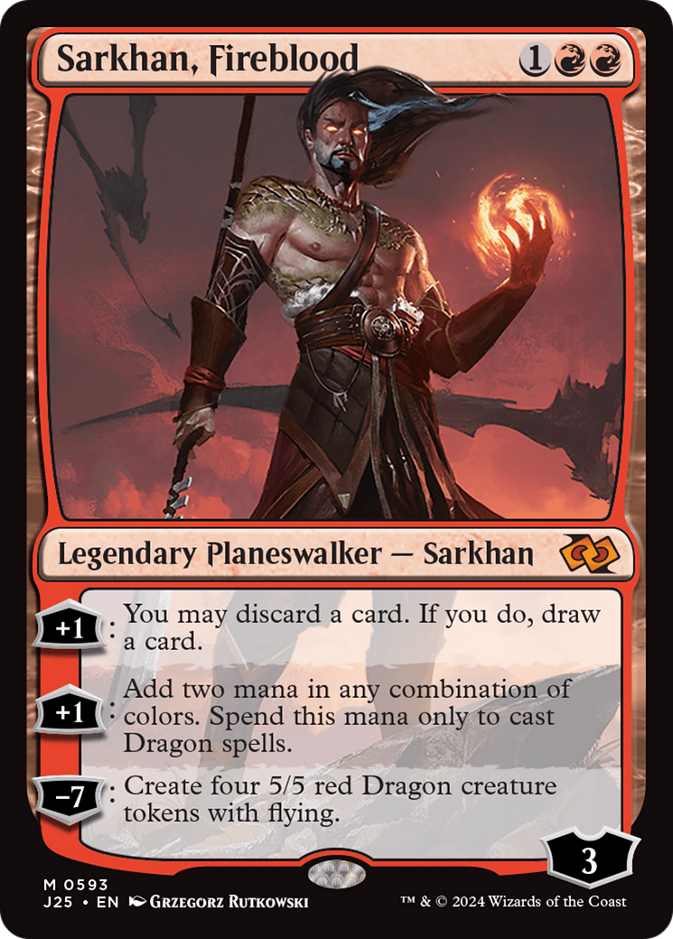 Image of Sarkhan, Fireblood [Foundations Jumpstart]
