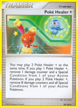 Image of Poke Healer + (90/100) [Diamond & Pearl: Stormfront]