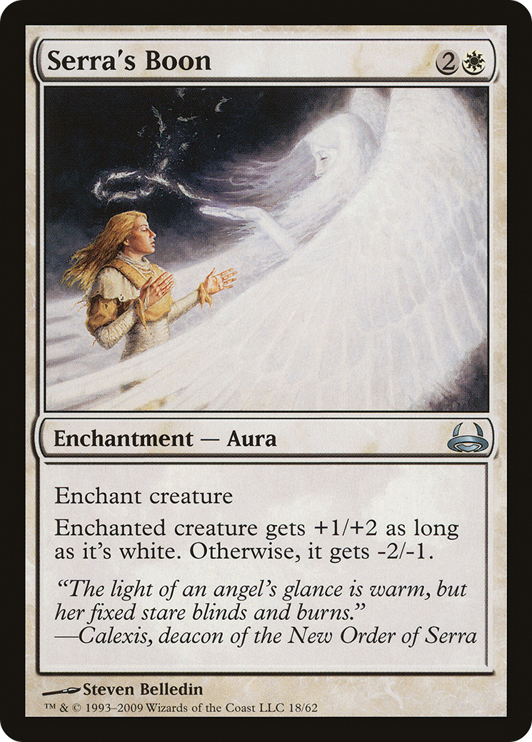 Image of Serra's Boon [Duel Decks: Divine vs. Demonic]