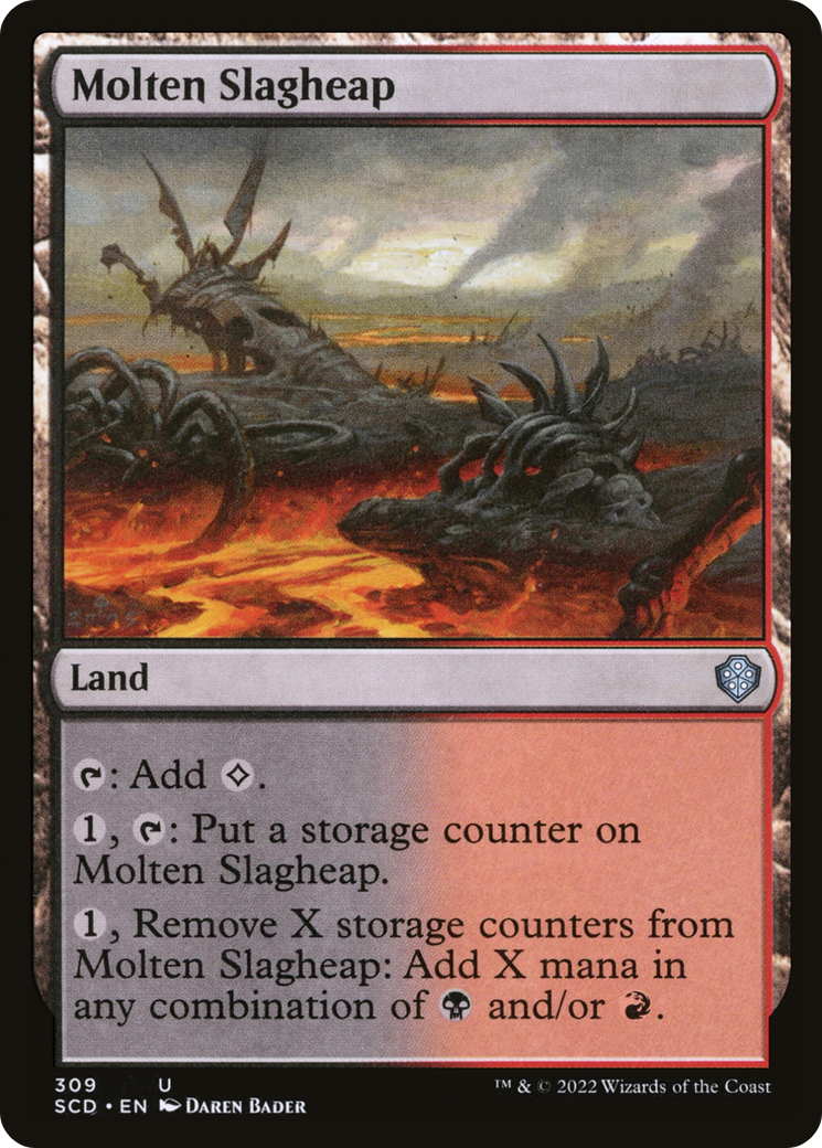 Image of Molten Slagheap [Starter Commander Decks]
