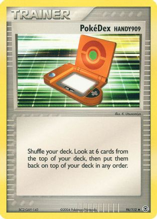 Image of PokeDex HANDY909 (96/112) [EX: FireRed & LeafGreen]