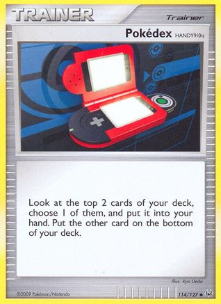 Image of Pokedex HANDY910is (114/127) [Platinum: Base Set]
