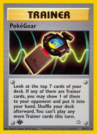 Image of PokeGear (88/111) [Neo Genesis 1st Edition]