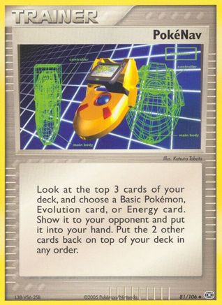 Image of PokeNav (81/106) (Stamped) [EX: Emerald]