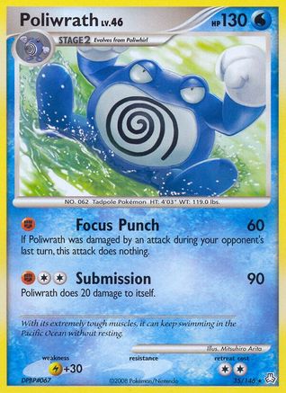 Image of Poliwrath (35/146) [Diamond & Pearl: Legends Awakened]