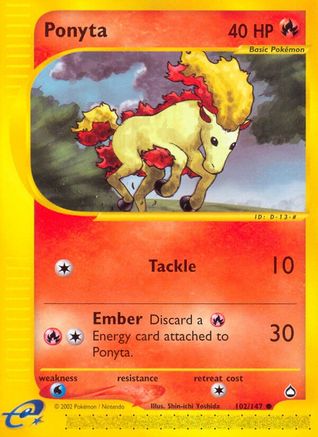 Image of Ponyta (102/147) [Aquapolis]