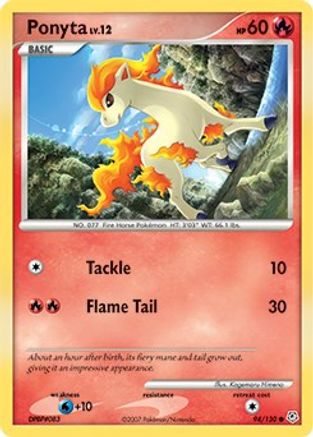Image of Ponyta (94/130) [Diamond & Pearl: Base Set]