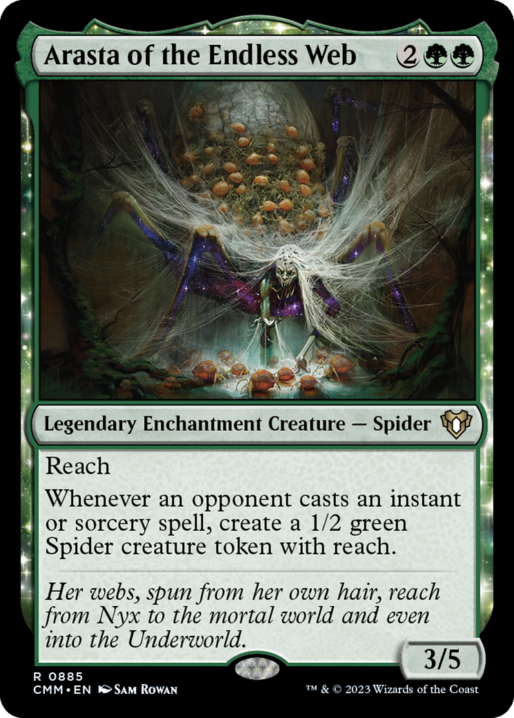 Image of Arasta of the Endless Web [Commander Masters]