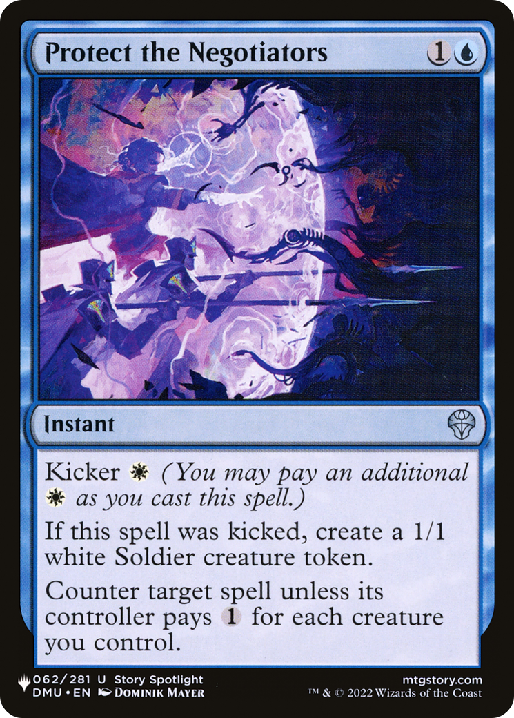 Image of Protect the Negotiators [The List]