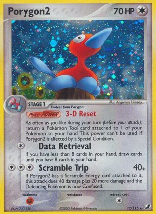 Image of Porygon2 (12/115) [EX: Unseen Forces]