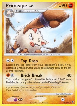 Image of Primeape (39/147) [Platinum: Supreme Victors]