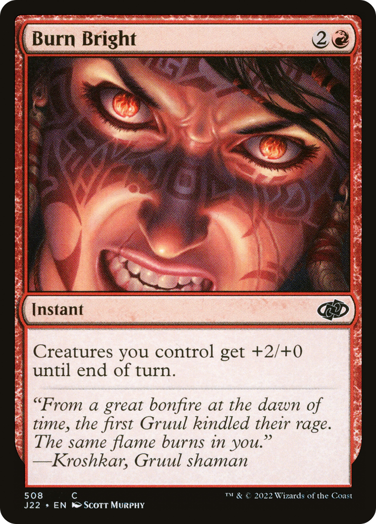 Image of Burn Bright [Jumpstart 2022]