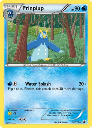 Image of Prinplup (34/113) [Black & White: Legendary Treasures]