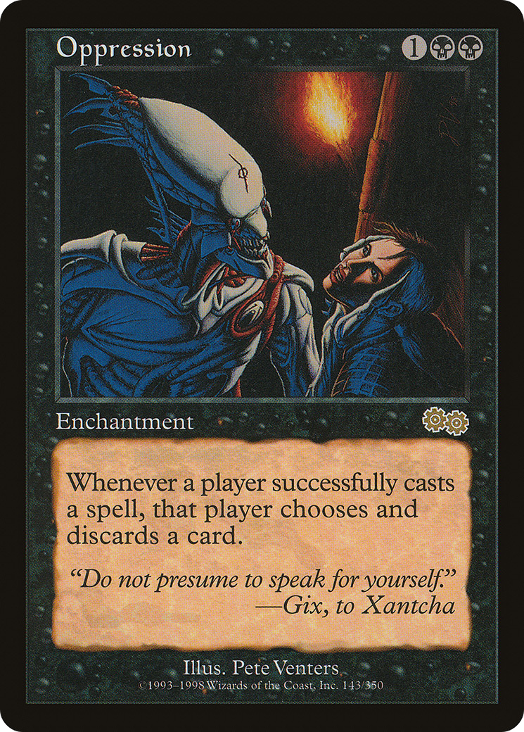 Image of Oppression [Urza's Saga]