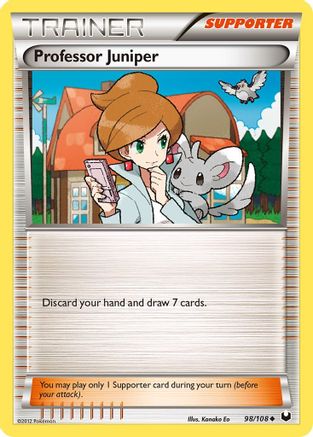 Image of Professor Juniper (98/108) [Black & White: Dark Explorers]