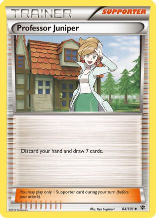 Image of Professor Juniper (84/101) [Black & White: Plasma Blast]