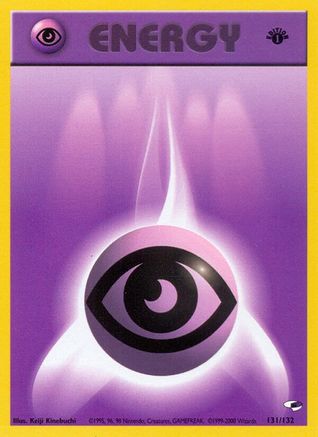 Image of Psychic Energy (131/132) [Gym Heroes 1st Edition]