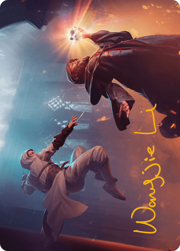 Image of Mortify Art Card (Gold-Stamped Signature) [Assassin's Creed Art Series]