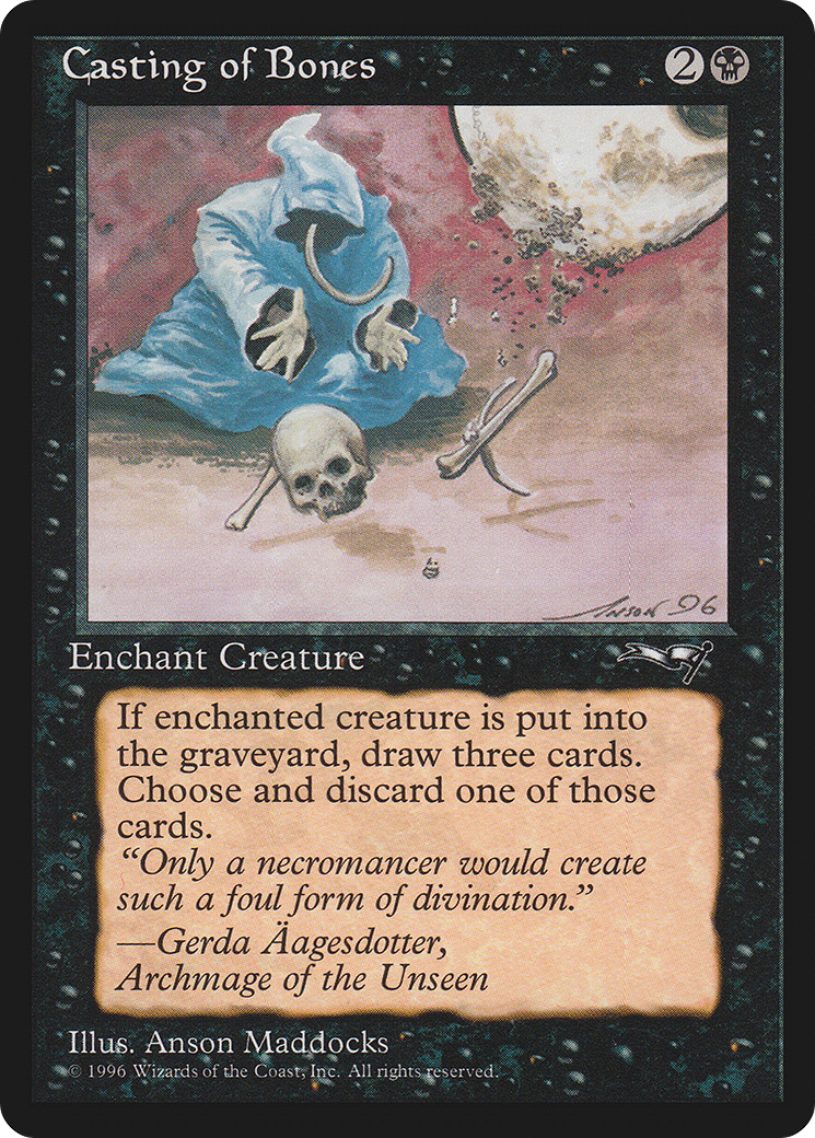 Image of Casting of Bones (Skull on Ground) [Alliances]