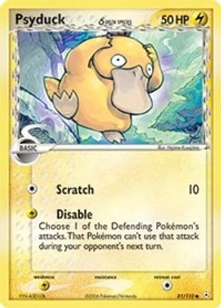 Image of Psyduck (81/110) (Delta Species) (Stamped) [EX: Holon Phantoms]