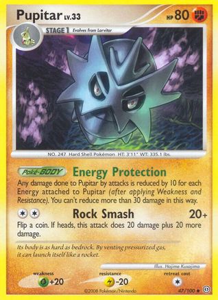 Image of Pupitar (47/100) [Diamond & Pearl: Stormfront]