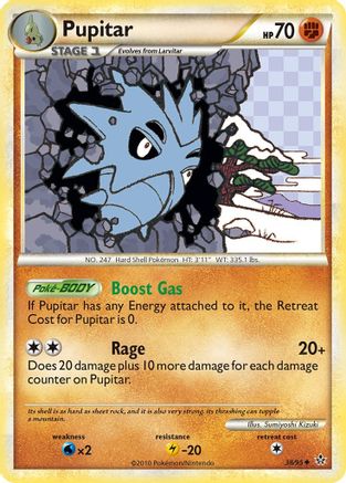 Image of Pupitar (38/95) [HeartGold & SoulSilver: Unleashed]