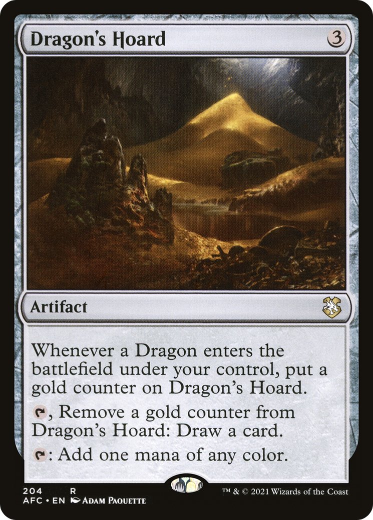 Image of Dragon's Hoard [Dungeons & Dragons: Adventures in the Forgotten Realms Commander]