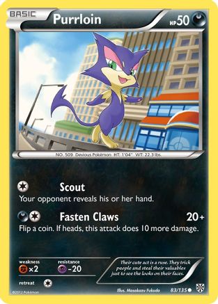 Image of Purrloin (83/135) [Black & White: Plasma Storm]