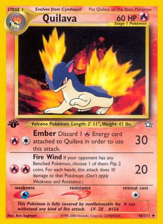 Image of Quilava (46/111) [Neo Genesis 1st Edition]