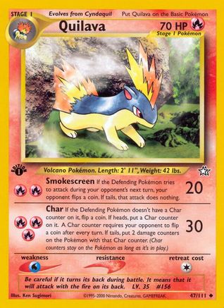 Image of Quilava (47/111) [Neo Genesis 1st Edition]
