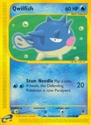 Image of Qwilfish (127/165) [Expedition: Base Set]