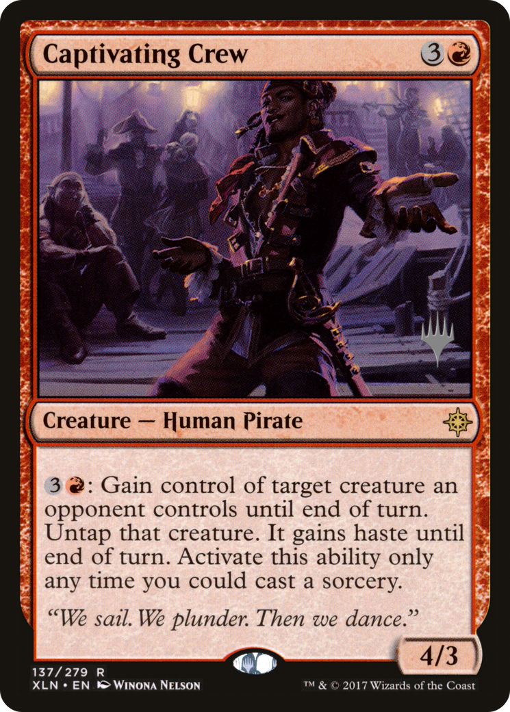 Image of Captivating Crew (Promo Pack) [Ixalan Promos]