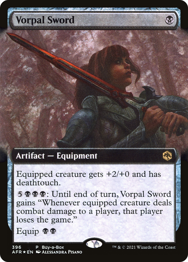 Image of Vorpal Sword (Buy-A-Box) [Dungeons & Dragons: Adventures in the Forgotten Realms]
