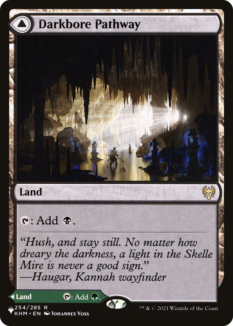 Image of Darkbore Pathway // Slitherbore Pathway [Secret Lair: From Cute to Brute]
