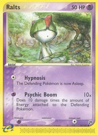 Image of Ralts (74/100) [EX: Sandstorm]