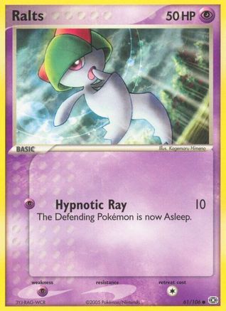 Image of Ralts (61/106) (Stamped) [EX: Emerald]