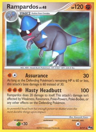 Image of Rampardos (5/17) [POP Series 6]
