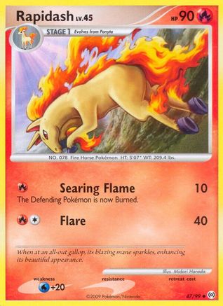 Image of Rapidash (47/99) [Platinum: Arceus]