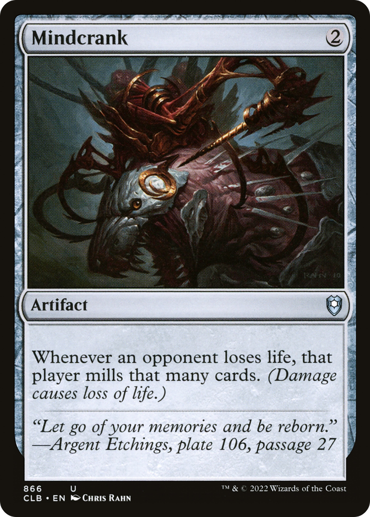 Image of Mindcrank [Commander Legends: Battle for Baldur's Gate]