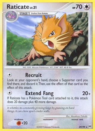Image of Raticate (29/99) [Platinum: Arceus]