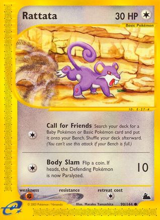 Image of Rattata (90/144) [Skyridge]