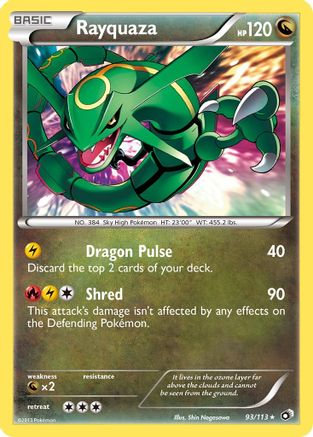 Image of Rayquaza (93/113) [Black & White: Legendary Treasures]