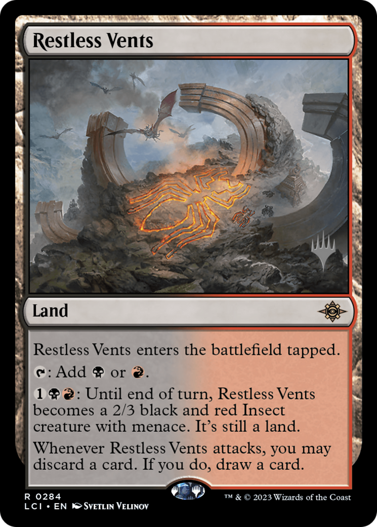 Image of Restless Vents (Promo Pack) [The Lost Caverns of Ixalan Promos]