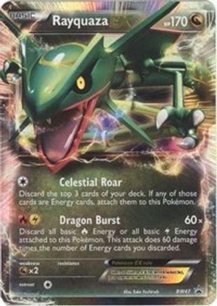 Image of Rayquaza EX (BW47) [Black & White: Black Star Promos]