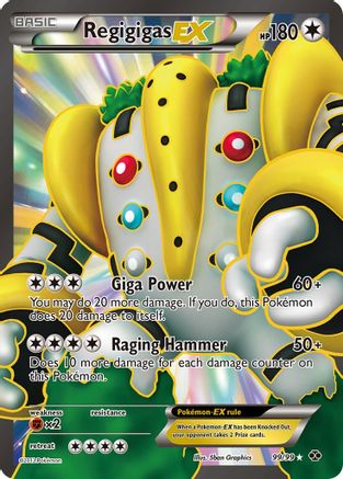 Image of Regigigas EX (99/99) [Black & White: Next Destinies]