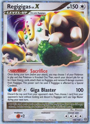 Image of Regigigas LV.X (100/100) [Diamond & Pearl: Stormfront]