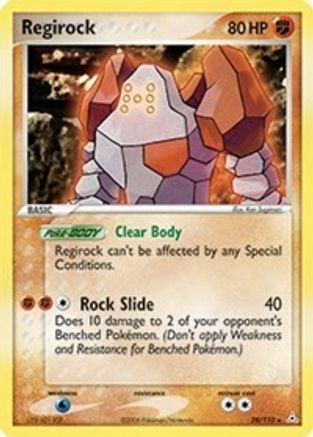 Image of Regirock (28/110) (Stamped) [EX: Holon Phantoms]