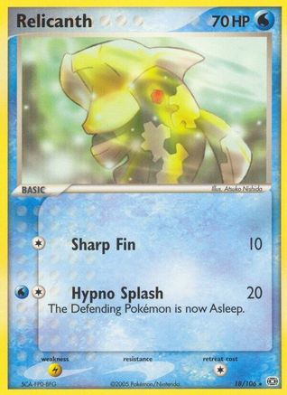 Image of Relicanth (18/106) (Stamped) [EX: Emerald]